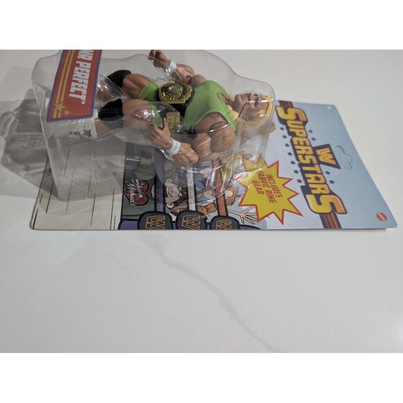 WWE WWF Mattel Mr Perfect Kurt Hennig Superstars Series 6 Walmart Unpunched - Picture 4 of 7